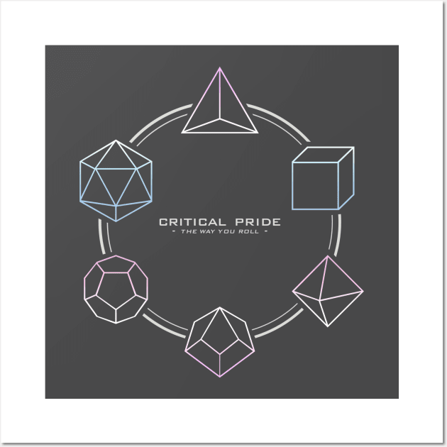 DnD Critical Pride Intersex Wall Art by cibokilley